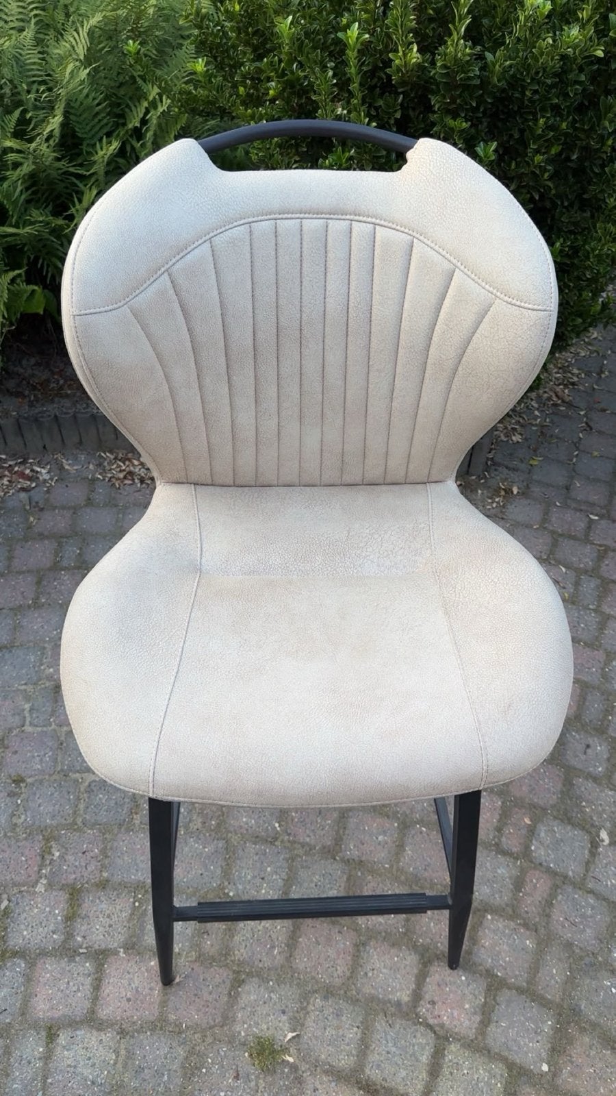 Set van 4 moderne barstoelen en bartafel - Zo goed als nieuw, Ophalen, Overige kleuren, Zo goed als nieuw, Vier