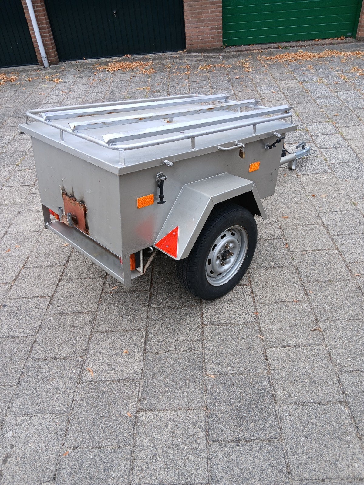 Bagage aanhanger, Ophalen
