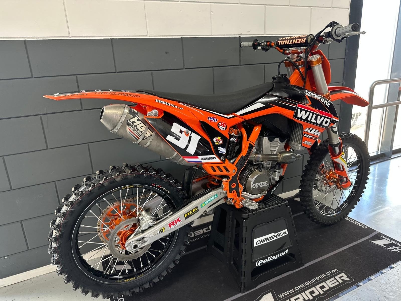 Ktm sxf sx 250 f big bore 280 !! GP uitvoering  !!!, Motoren, 250 cc, Bedrijf, Crossmotor