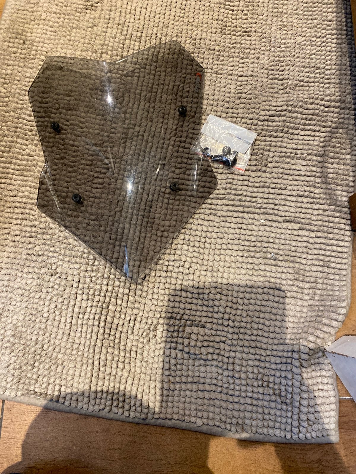 Puig sport windscherm tracer getint glas, Motoren, Ophalen of Verzenden, Gebruikt