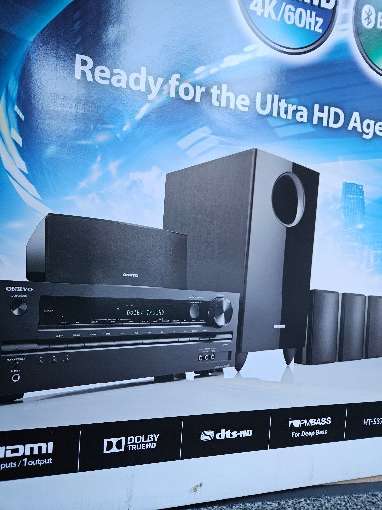 Onkyo HT S3705, Audio, Tv en Foto, Losse componenten, Zo goed als nieuw, Tuner of Radio, Ophalen