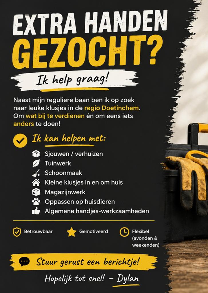 Hulp aangeboden, Vacatures, Vacatures | Schoonmaak en Facilitaire diensten, Overige vormen