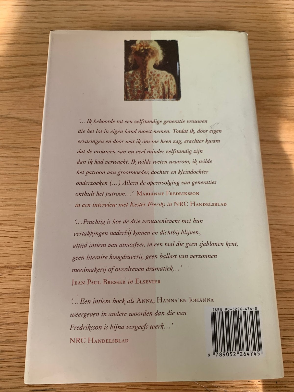 Anna, Hanna en Johanna - Marianne Fredriksson, Ophalen of Verzenden, Nieuw, Nederland