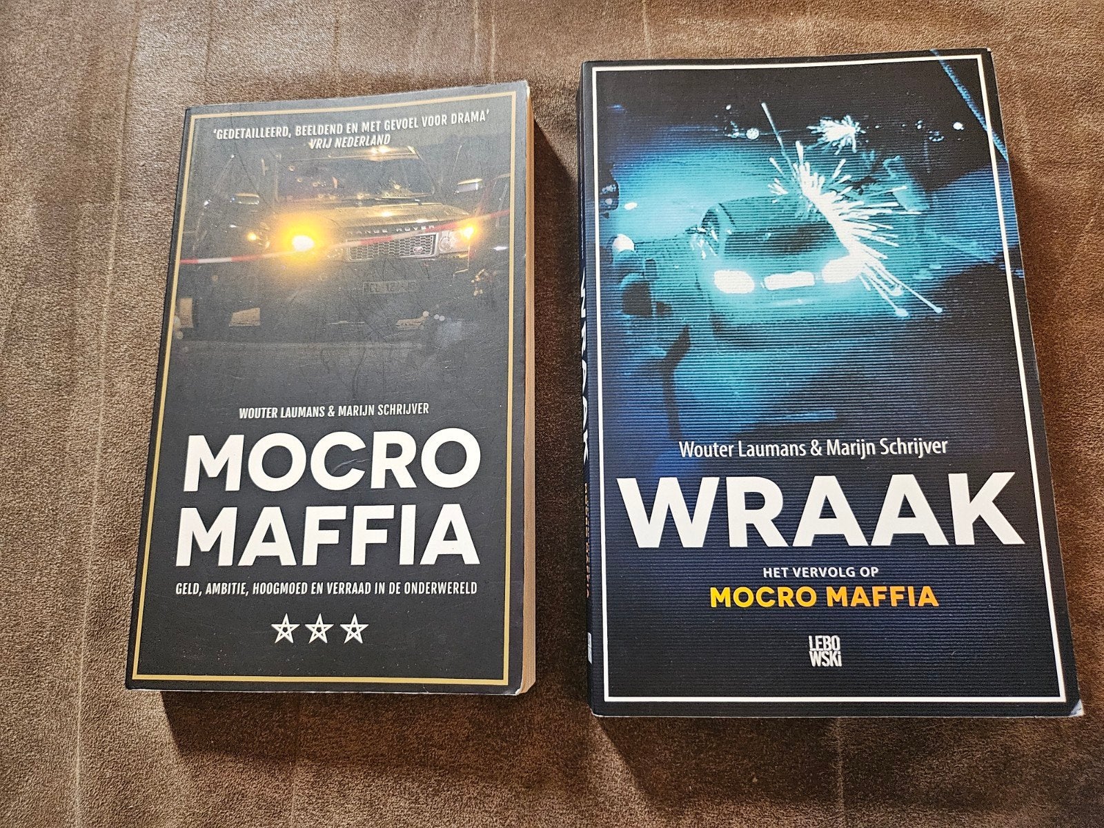 Mocro Maffia & Wraak (2 boeken), Boeken, Avontuur en Actie, Zo goed als nieuw, Ophalen of Verzenden