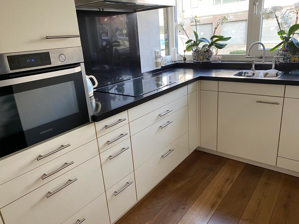 Complete Goedhart keuken, Gebruikt, Hoekkeuken, Graniet of Steen, Ophalen of Verzenden