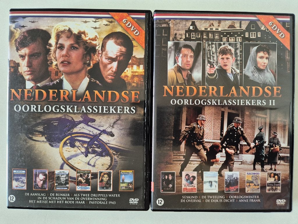 Nederlandse Oorlogsklassiekers - 12-Disc !, Vanaf 12 jaar, Ophalen of Verzenden, Zo goed als nieuw, Thriller