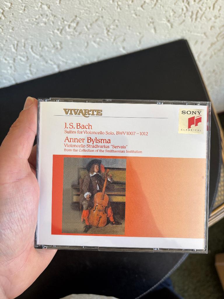 J.S. Bach, Anner Bylsma -  Suites For Violoncello Solo, Ophalen of Verzenden, Classicisme, Zo goed als nieuw, Kamermuziek