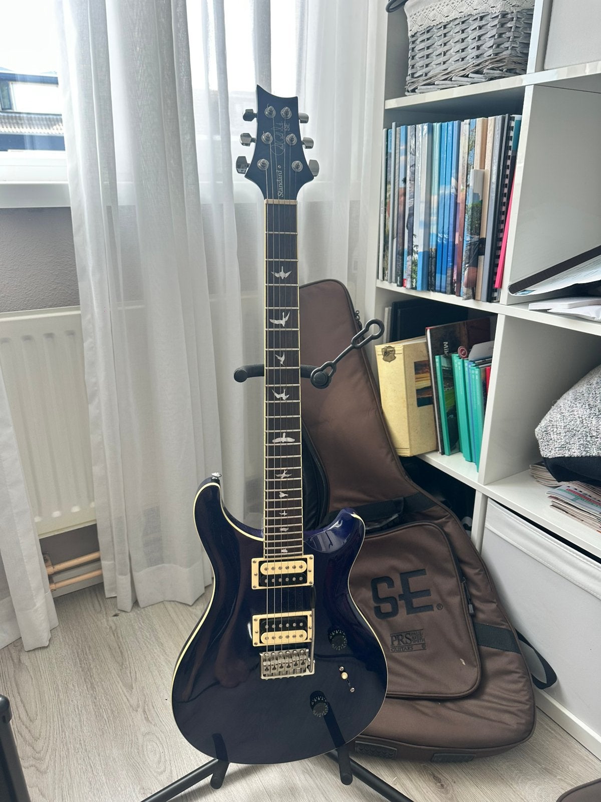 PRS SE Standard 24 – donkerblauw – nette staat, Muziek en Instrumenten, Ophalen, Gebruikt, Solid body, Paul Reed Smith