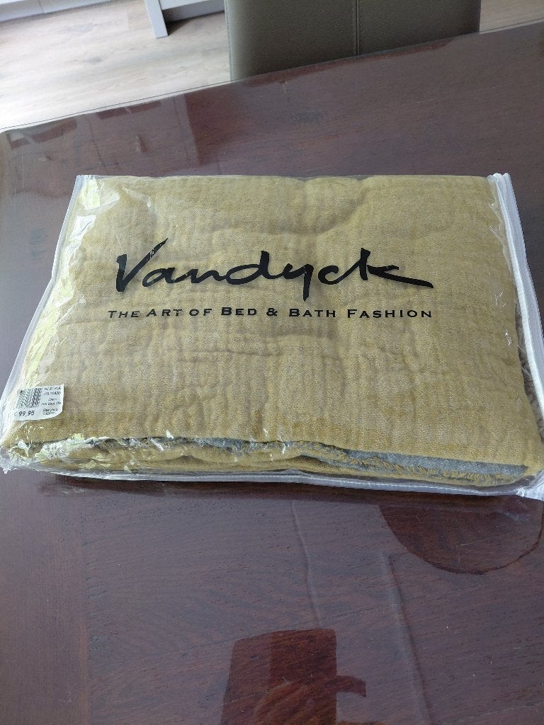 Van Dyck Premium sprei te koop, Overige kleuren, Overige typen, Ophalen of Verzenden, Nieuw