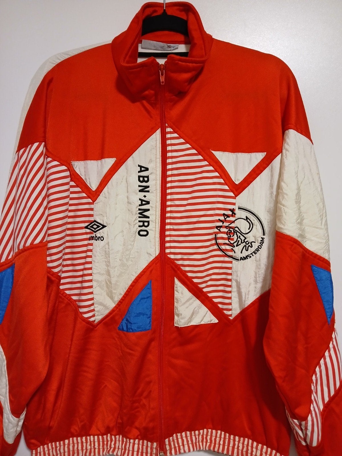 Vintage Ajax trainingspak 1991 XXL, Overige maten, Ophalen of Verzenden, Voetbal, Gedragen