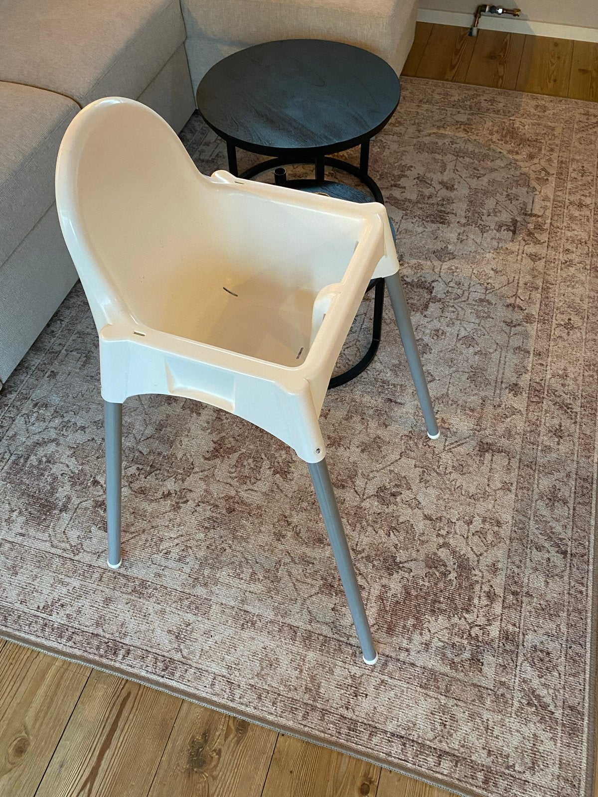 IKEA Antilop kinderstoel - Wit, Ophalen of Verzenden, Gebruikt, Overige typen, Aanschuifbaar