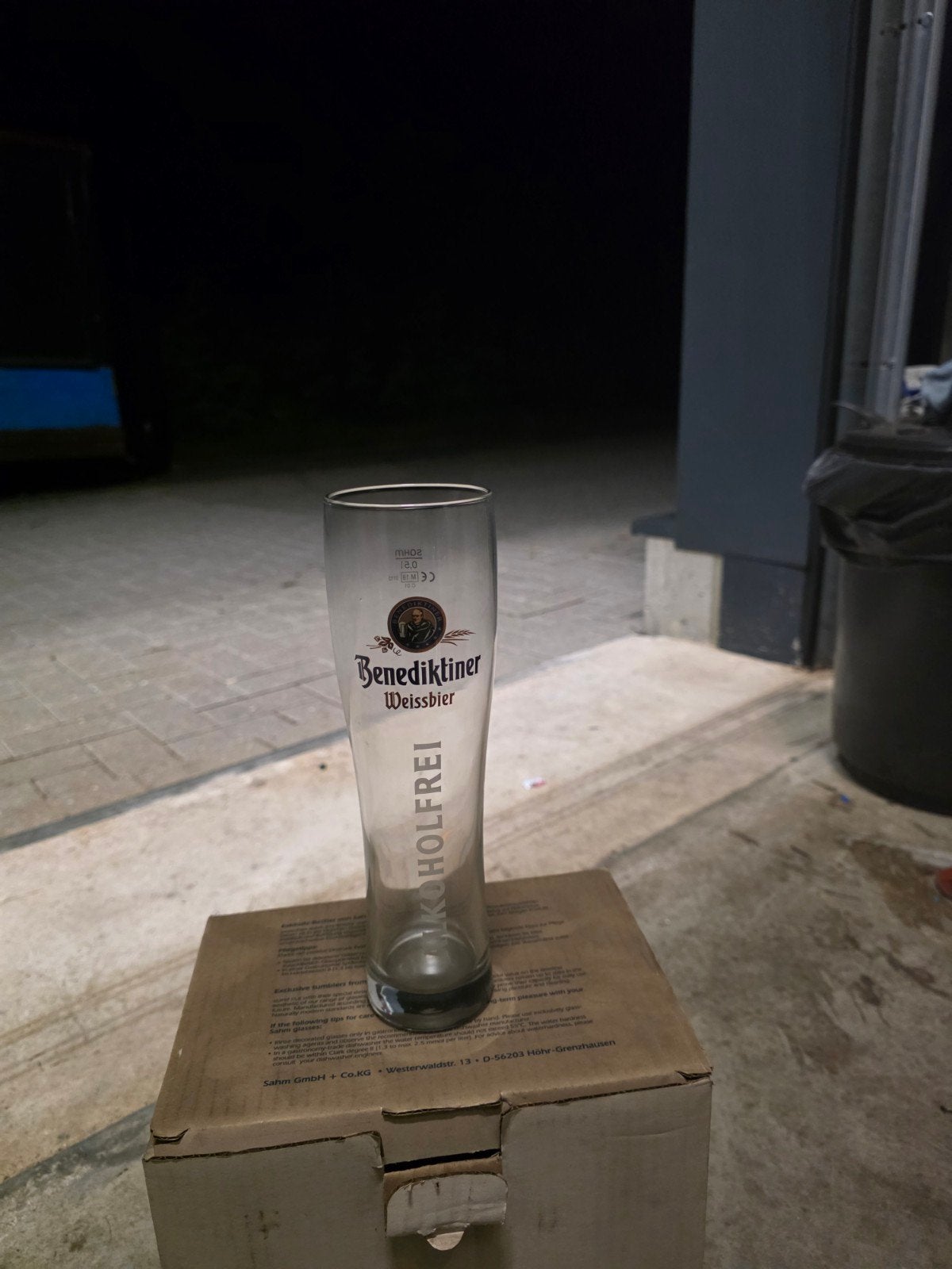 12 Benediktiner Weissbier glazen, Ophalen, Zo goed als nieuw, Glas, Glas of Glazen