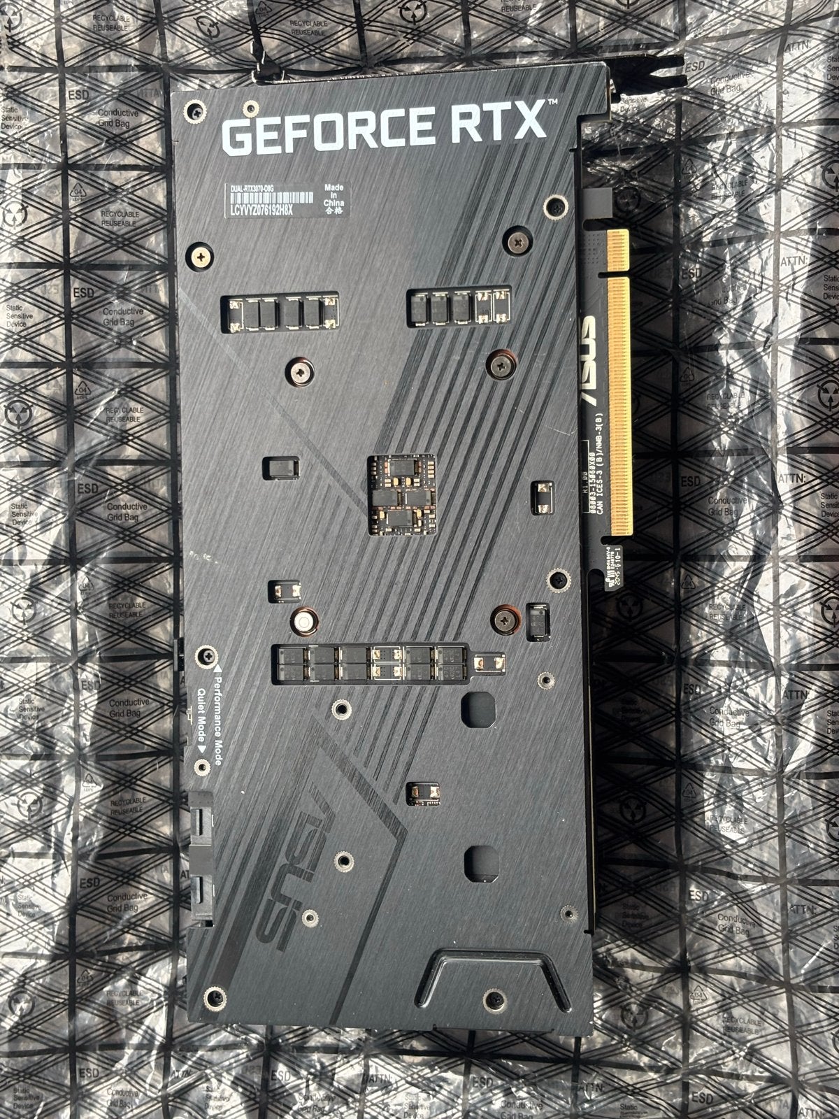ASUS Dual GeForce RTX 3070 OC Edition 8GB GDDR6, Gebruikt, HDMI, GDDR6, PCI-Express 4