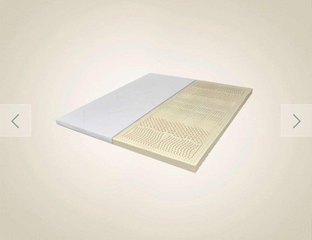 Topper natuurlatex Tuur Original topper 8 cm, Ophalen, Matras, 180 cm, 200 cm