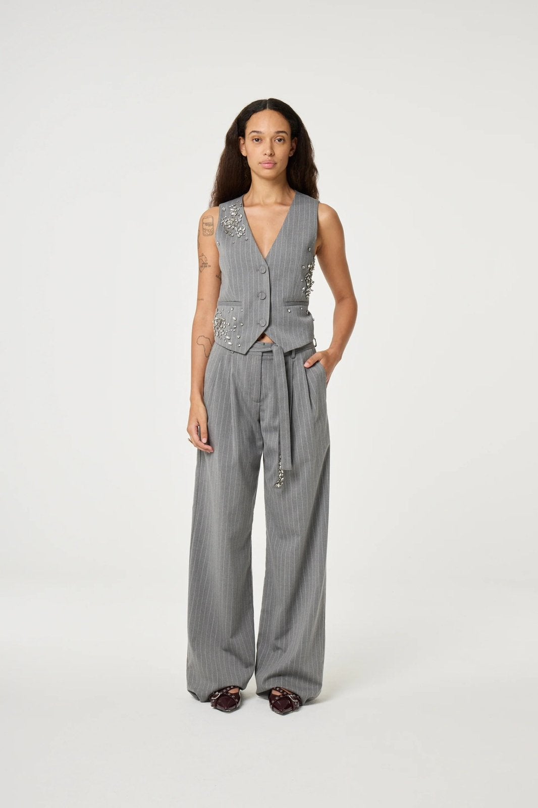 Fabienne Chapot gigi gilet nieuw !, Ophalen of Verzenden, Nieuw, Maat 36 (S), Grijs