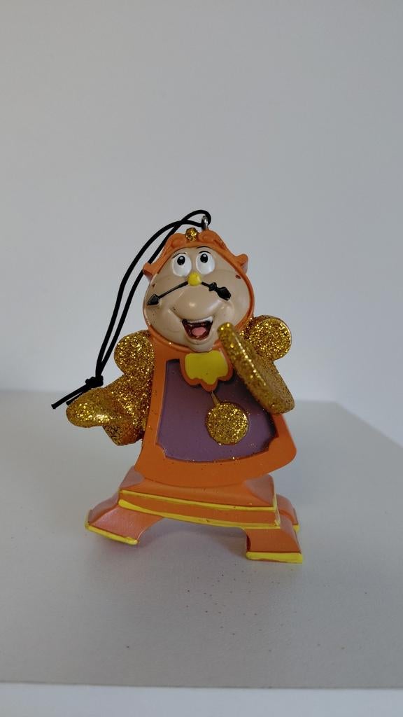 Disney ornament Pendule, Verzamelen, Disney, Ophalen of Verzenden, Assepoester of Belle, Zo goed als nieuw, Beeldje of Figuurtje