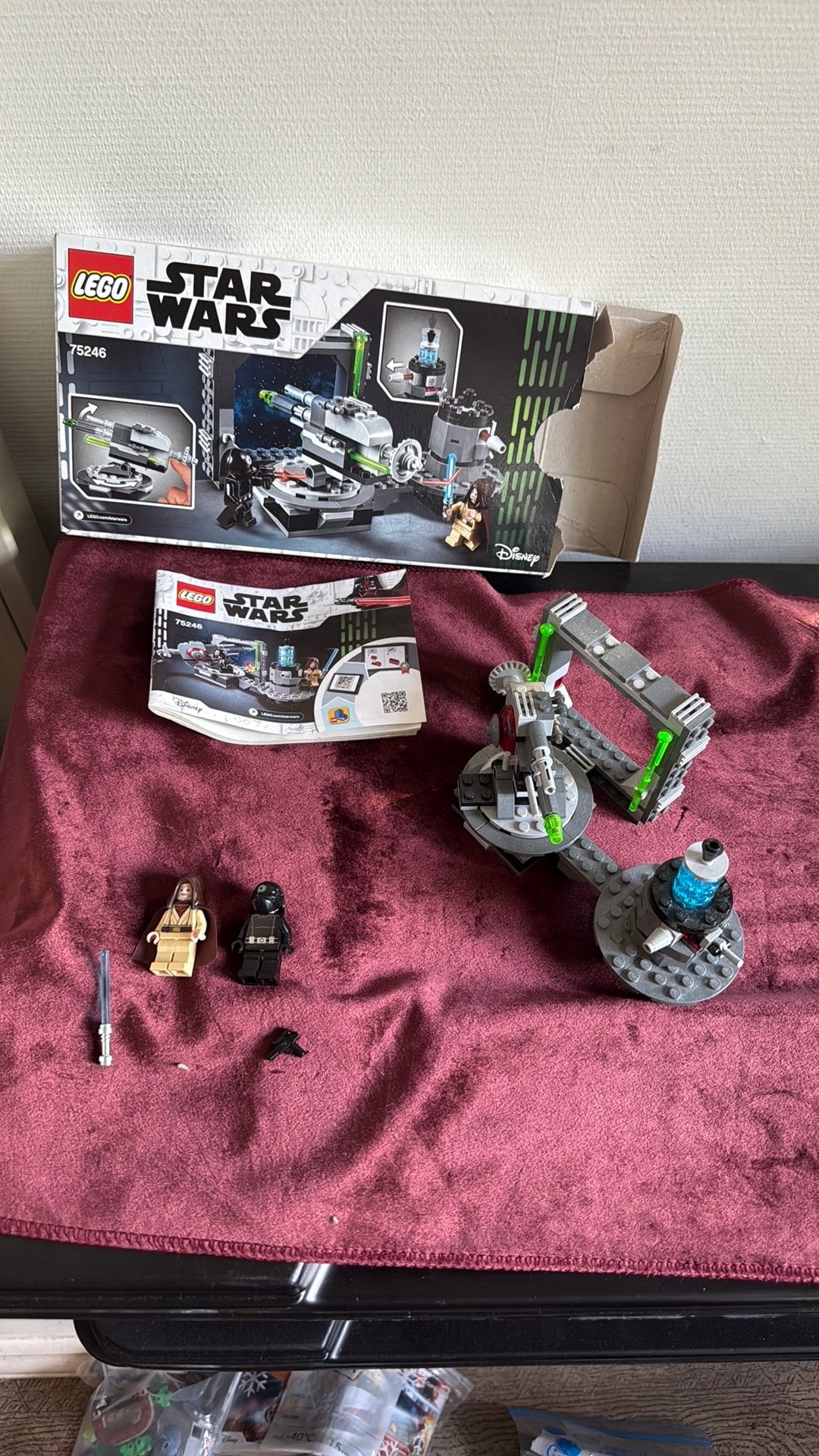 Lego starwars 75246, Ophalen of Verzenden, Zo goed als nieuw