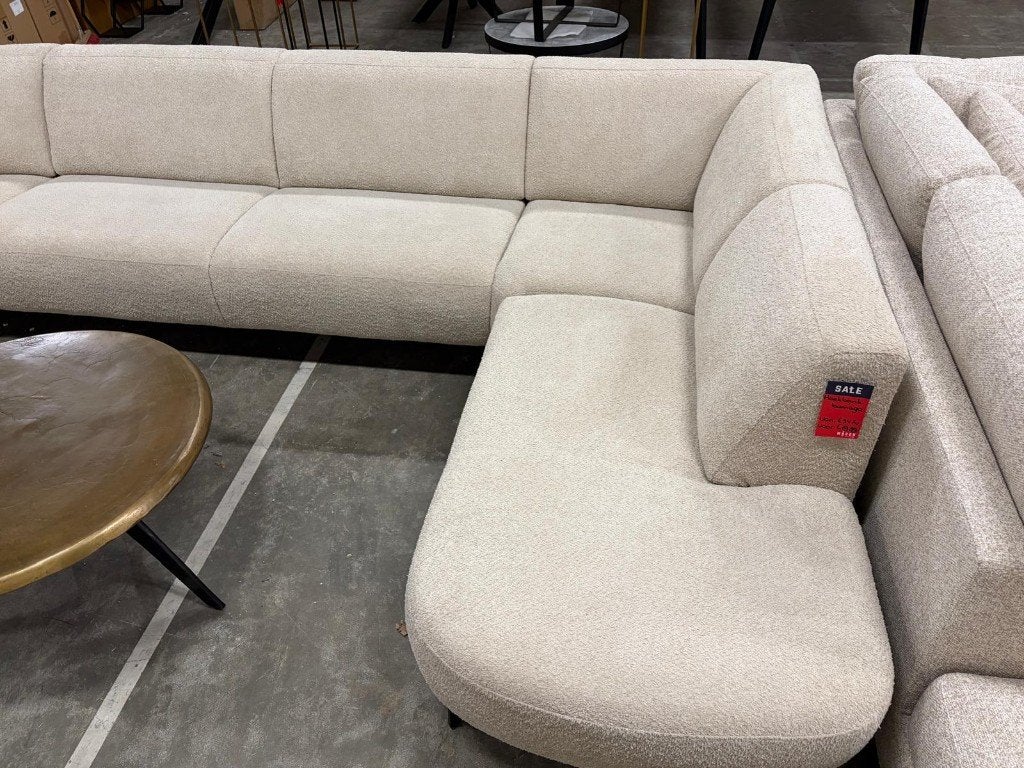 Hoekbank Bamaga l Whoon | Meubilex l van €3474 voor €1989, Ophalen, Gebruikt, Hoekbank, 300 cm of meer