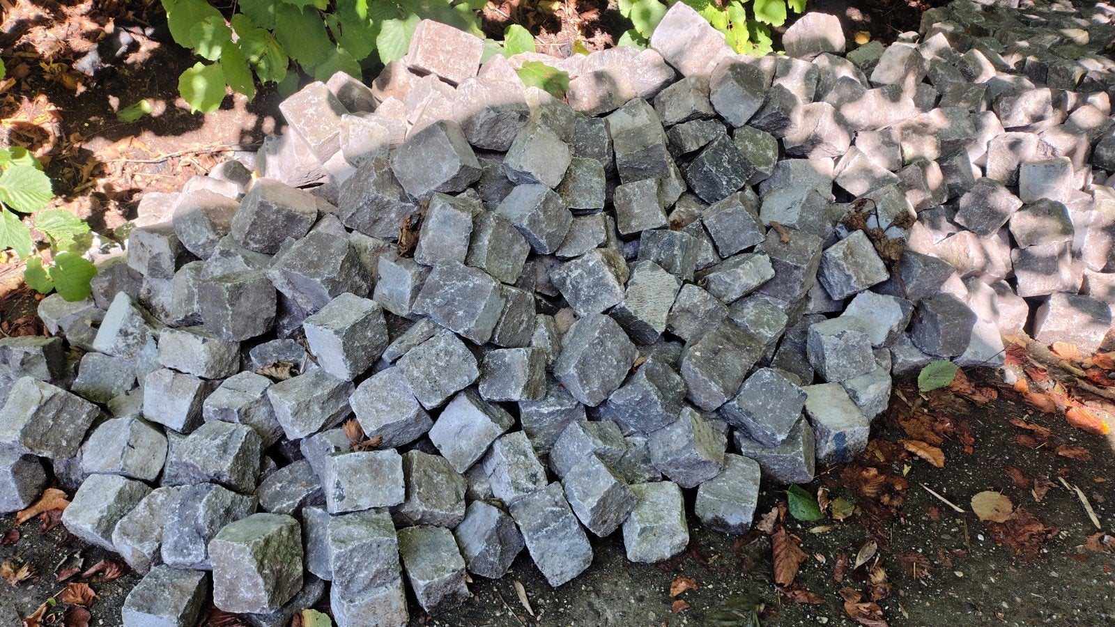 10m2 kinderkopjes / kasseien, Ophalen, Graniet, Zo goed als nieuw, Kei