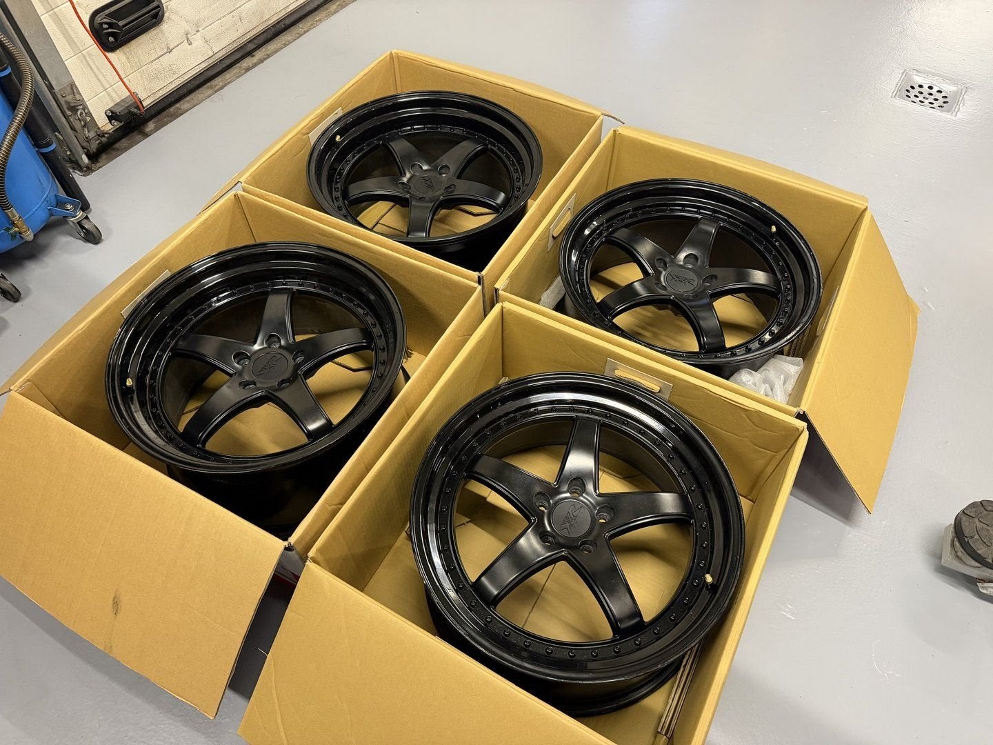 20inch Ford Mustang XXR Black Style Breedset Velgen! 5x114,3, Auto-onderdelen, Gebruikt, -, -, Banden en Velgen