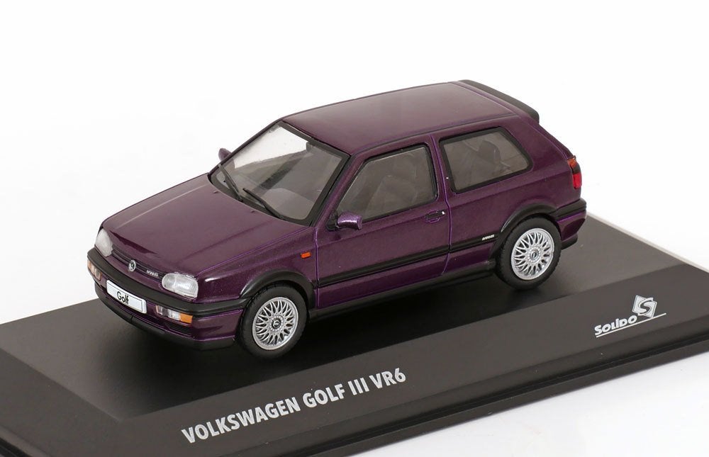Solido 1:43  Volkswagen Golf 3 VR6 1994 violet metallic