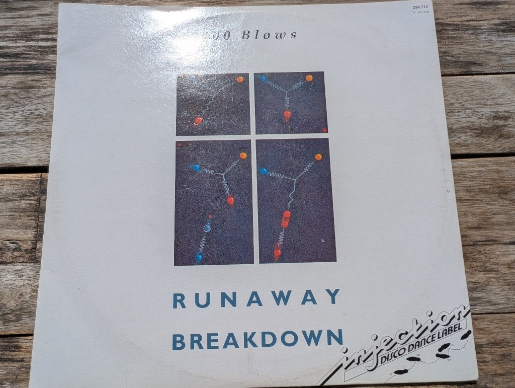 Maxi single - 400 Blows - Runaway, Cd's en Dvd's, Vinyl Singles, Ophalen of Verzenden, Zo goed als nieuw, Dance en House