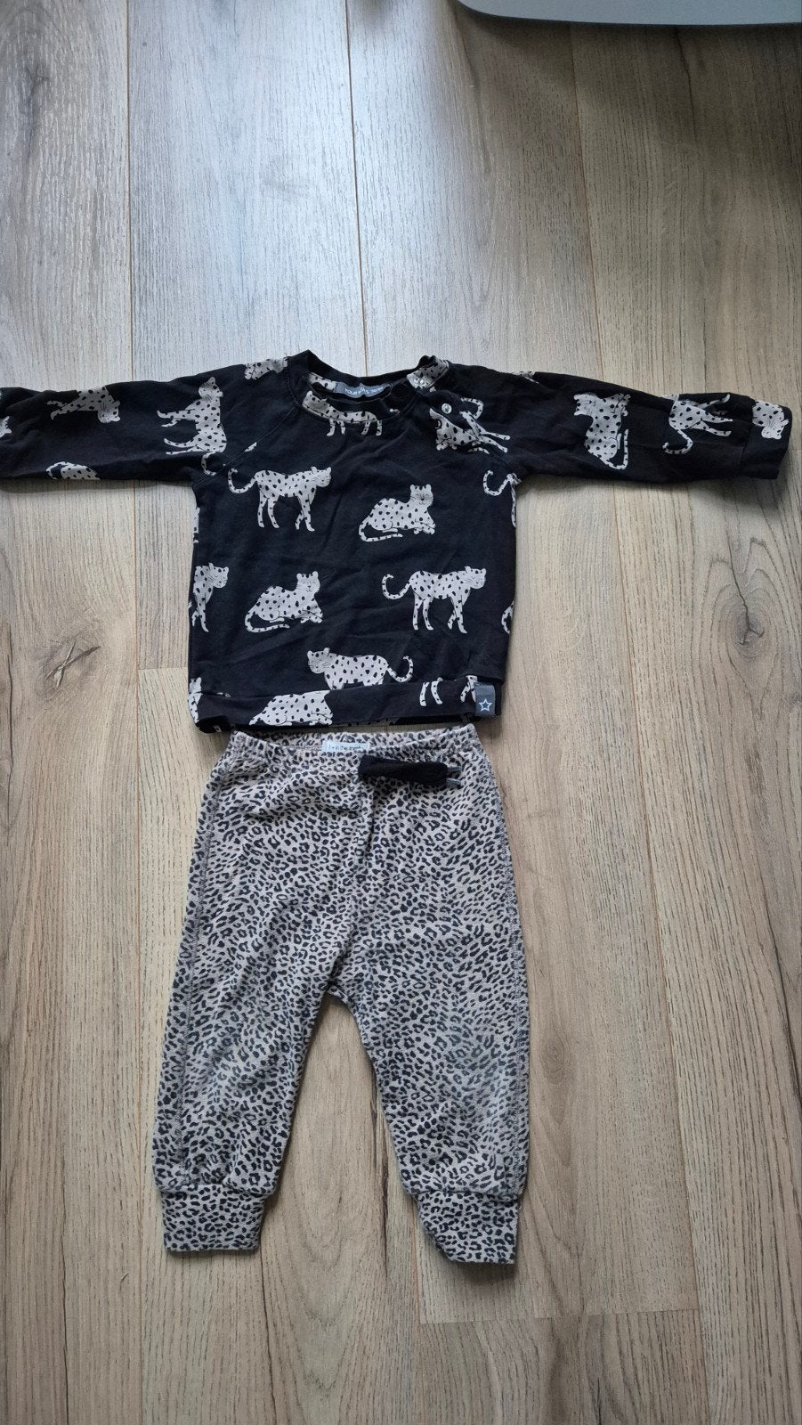 setje maat 74/80, Kinderen en Baby's, Babykleding | Maat 74, Ophalen of Verzenden, Gebruikt, Meisje