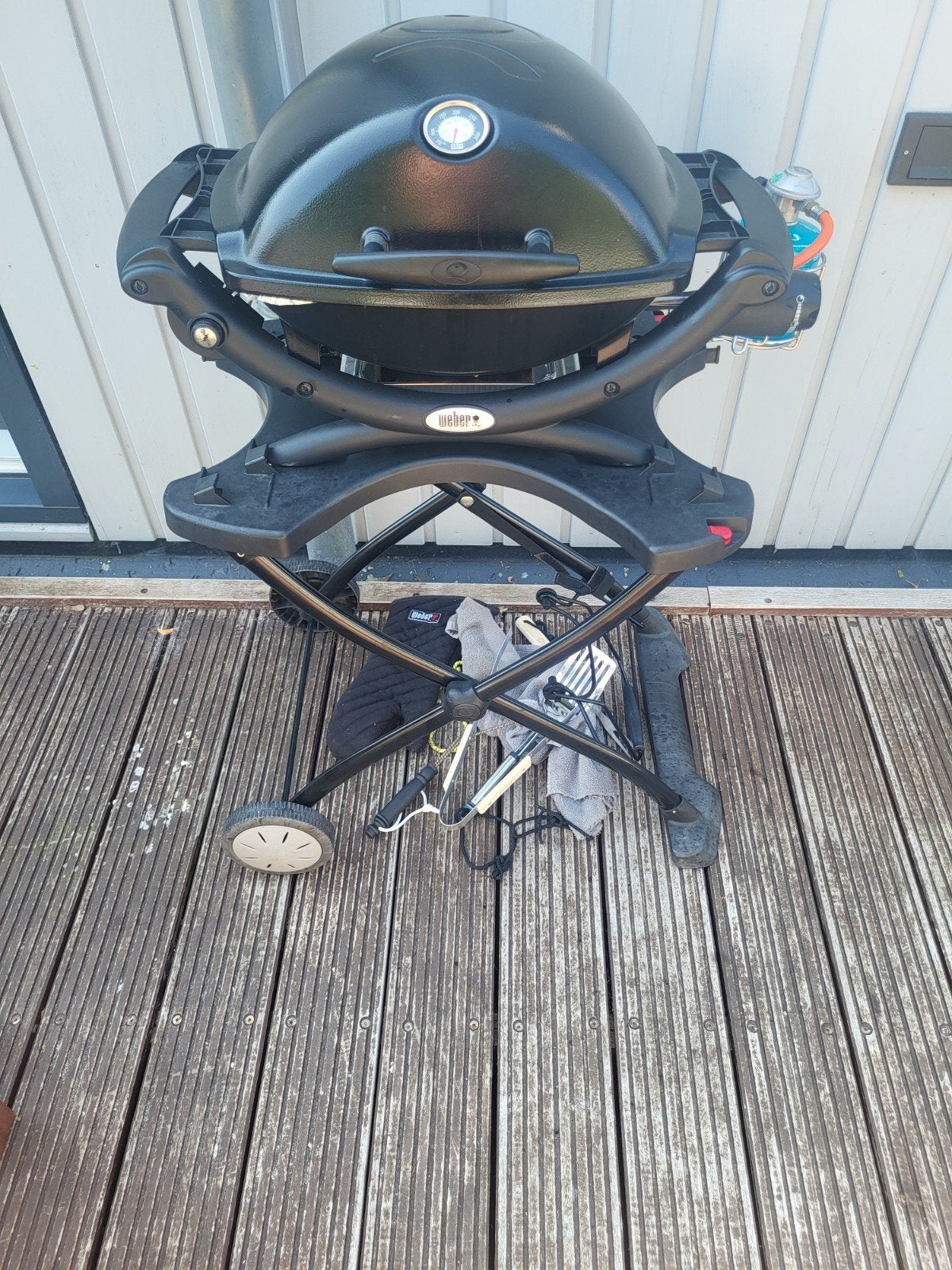 Weber Q-stand/onderstel voor Weber Q1000/Q2000 serie, Tuin en Terras, Gasbarbecues, Ophalen, Zo goed als nieuw, Weber