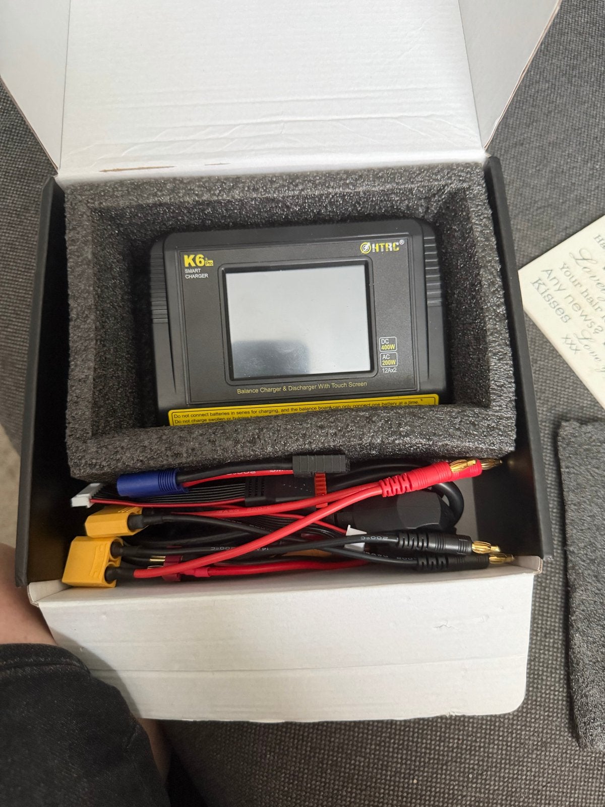 Htrc Pro Duo Lader met Verloop- en Balanceerstekkers, Ophalen of Verzenden, Zo goed als nieuw, Onderdeel