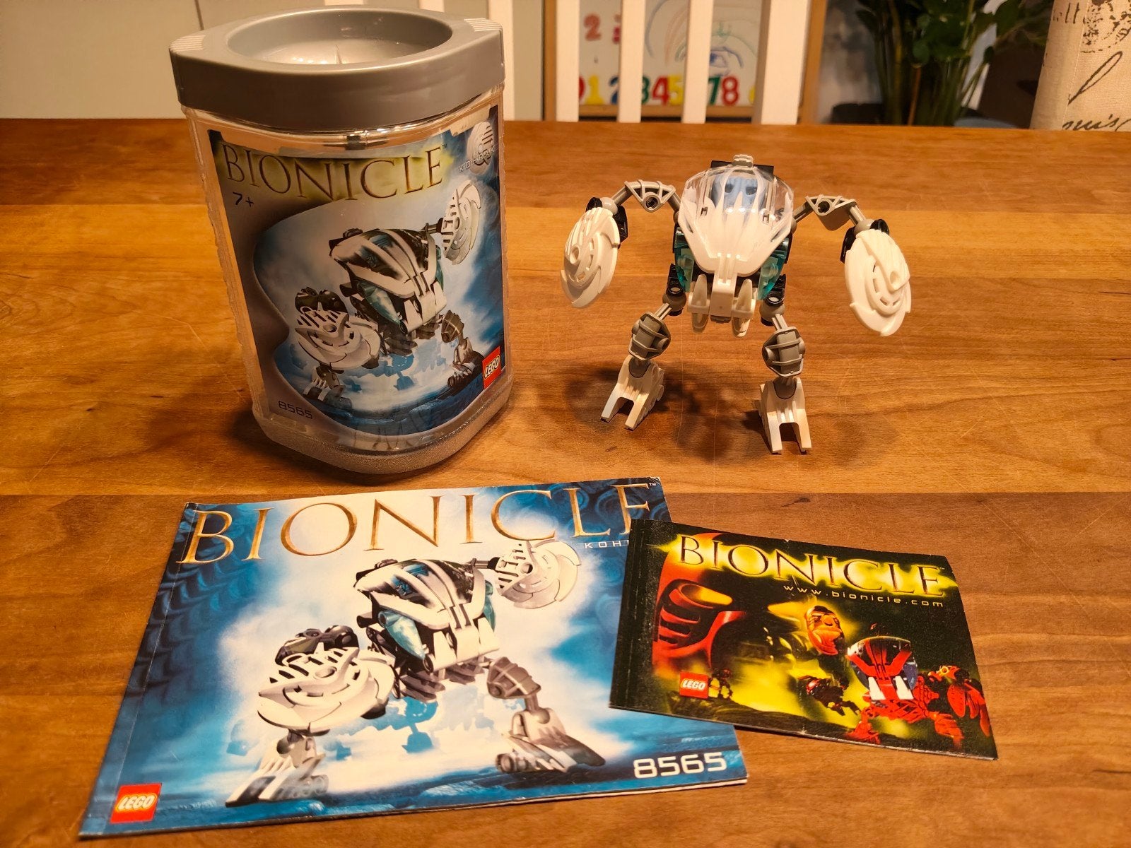 Lego Bionicle 8565 Bohrok Kohrak, Inclusief instructies, Bionicle, Lego, Ophalen of Verzenden