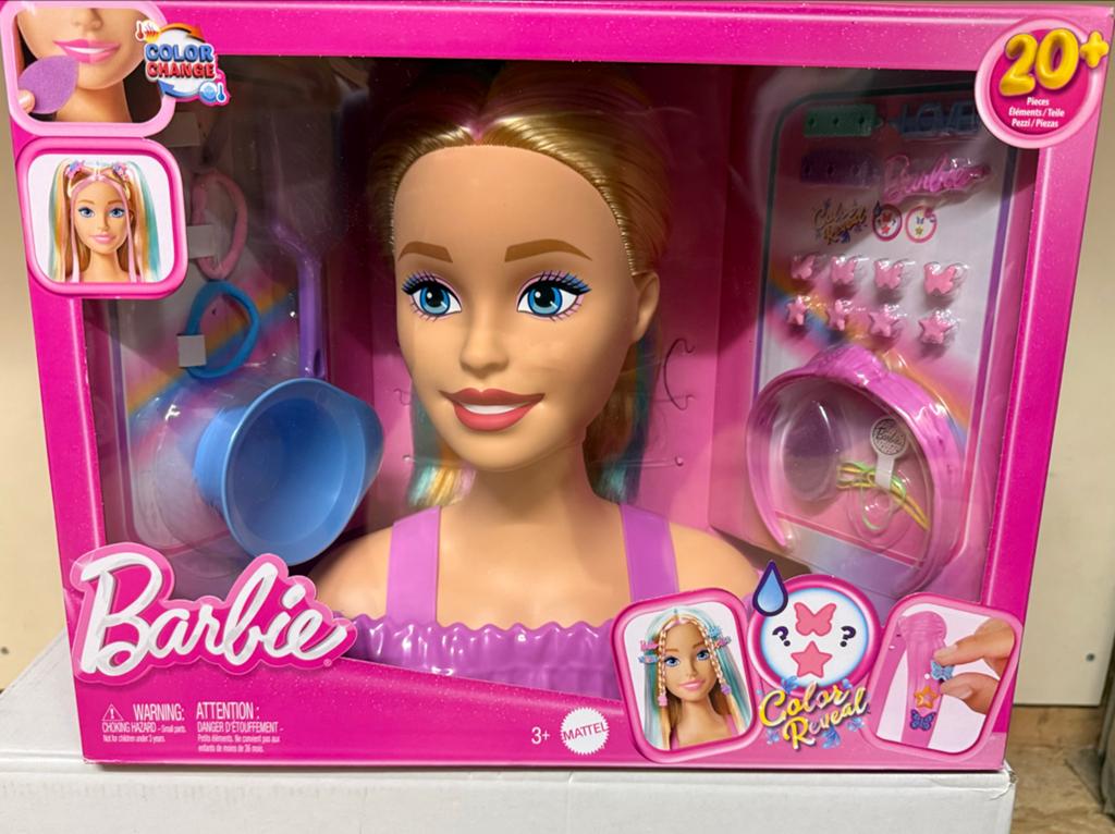Nieuwe Barbie kappop, Kinderen en Baby's, Speelgoed | Poppen, Ophalen of Verzenden, Nieuw, Barbie