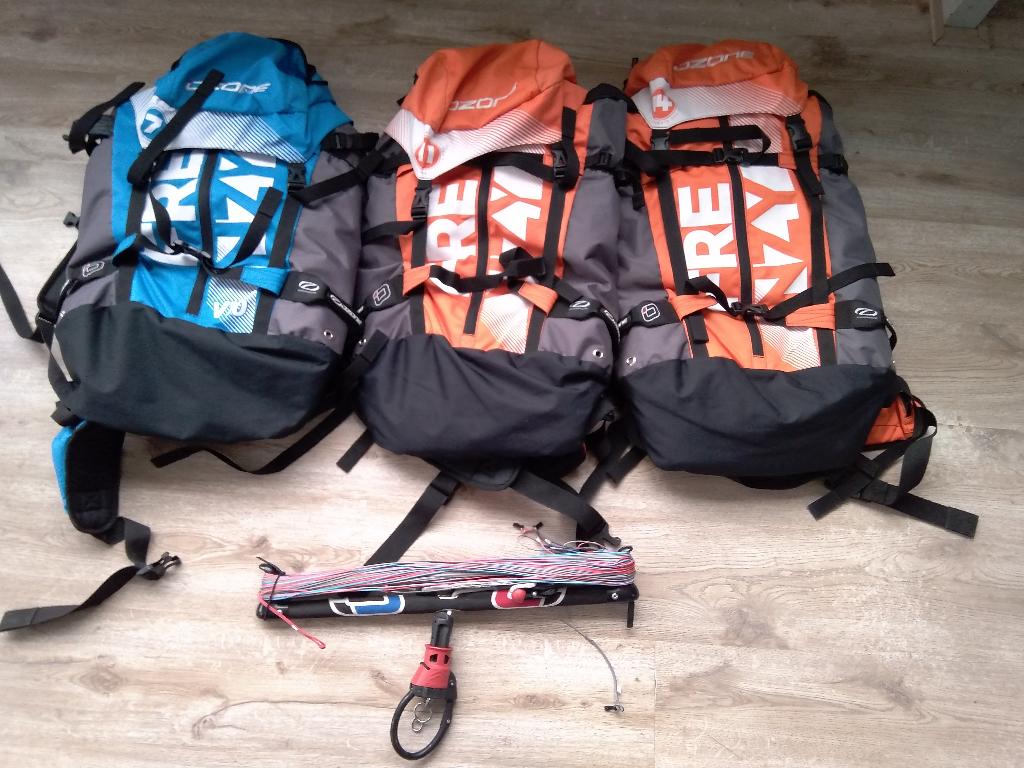 Ozone kite Frenzy 7m/11m/14m snow kites, Watersport en Boten, Kitesurfen, Geen board, Ophalen of Verzenden, Nieuw, 7 m²