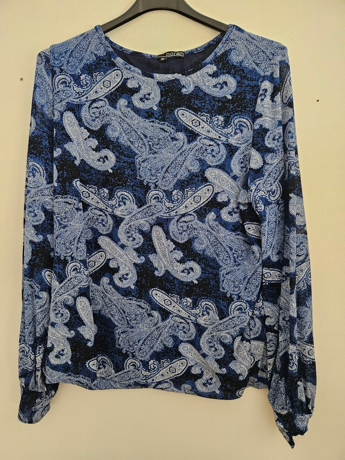 Norah top/blouse, Norah, Ophalen of Verzenden, Blauw, Lange mouw