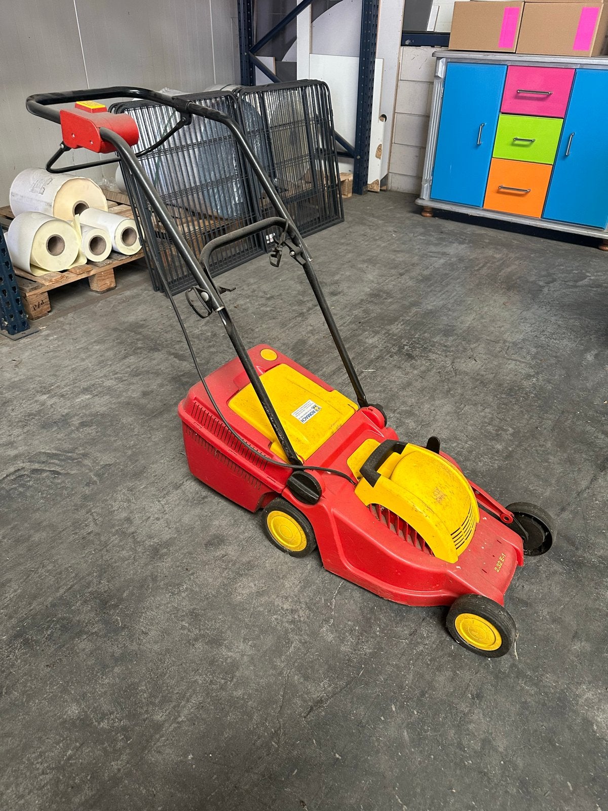 WOLF-Garten Elektrische Grasmaaier - Compact & Krachtig, Ophalen, Cirkelmaaier, Gebruikt, Elektrische grasmaaier