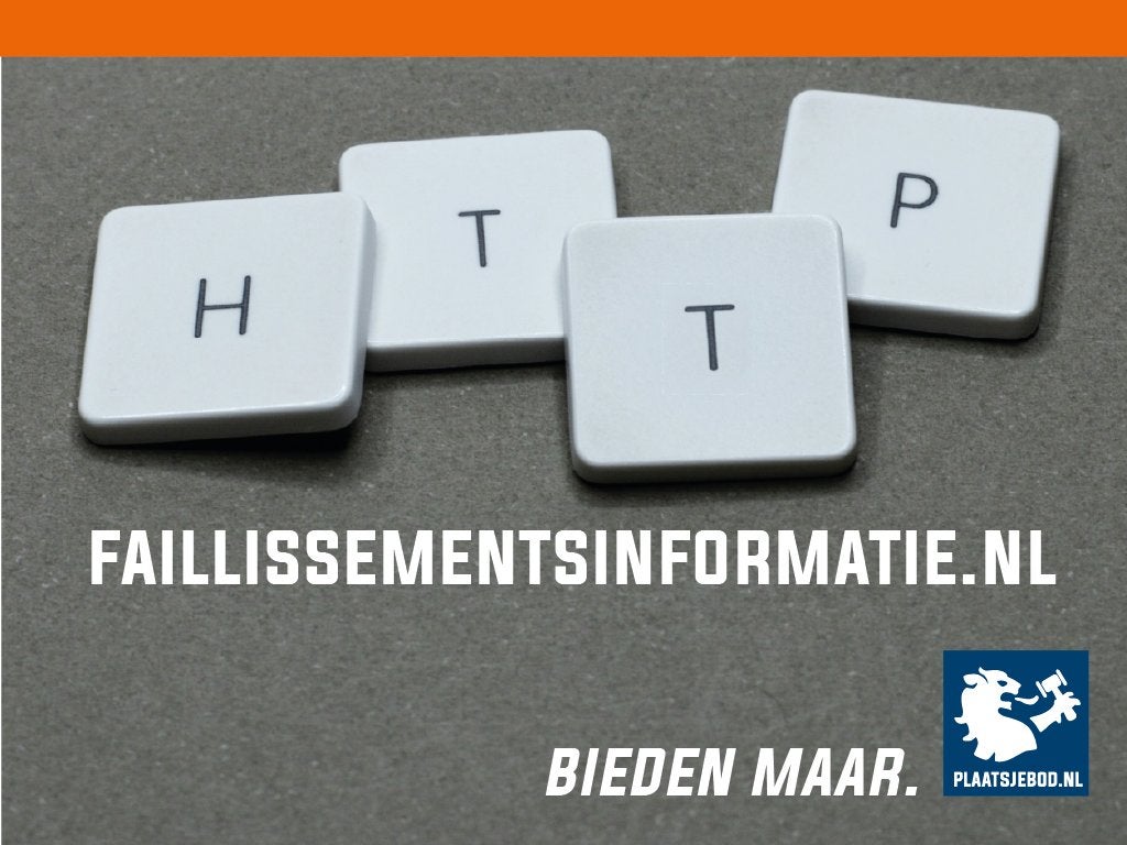 DOMEINNAAMVEILING van domeinnamen, faillissement, curator