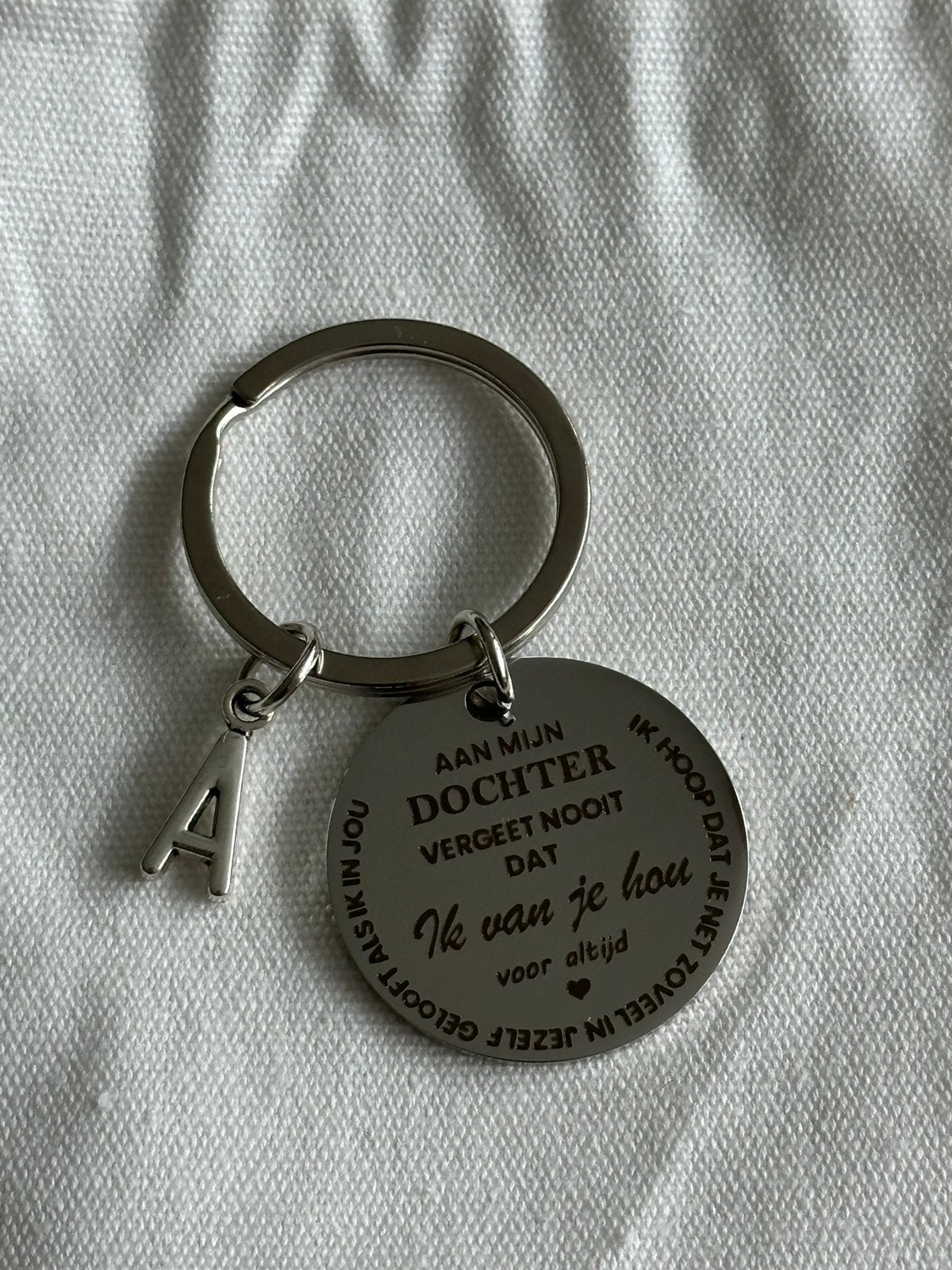 Sleutelhanger voor je dochter NIEUW, Verzamelen, Sleutelhangers, Ophalen of Verzenden, Zo goed als nieuw