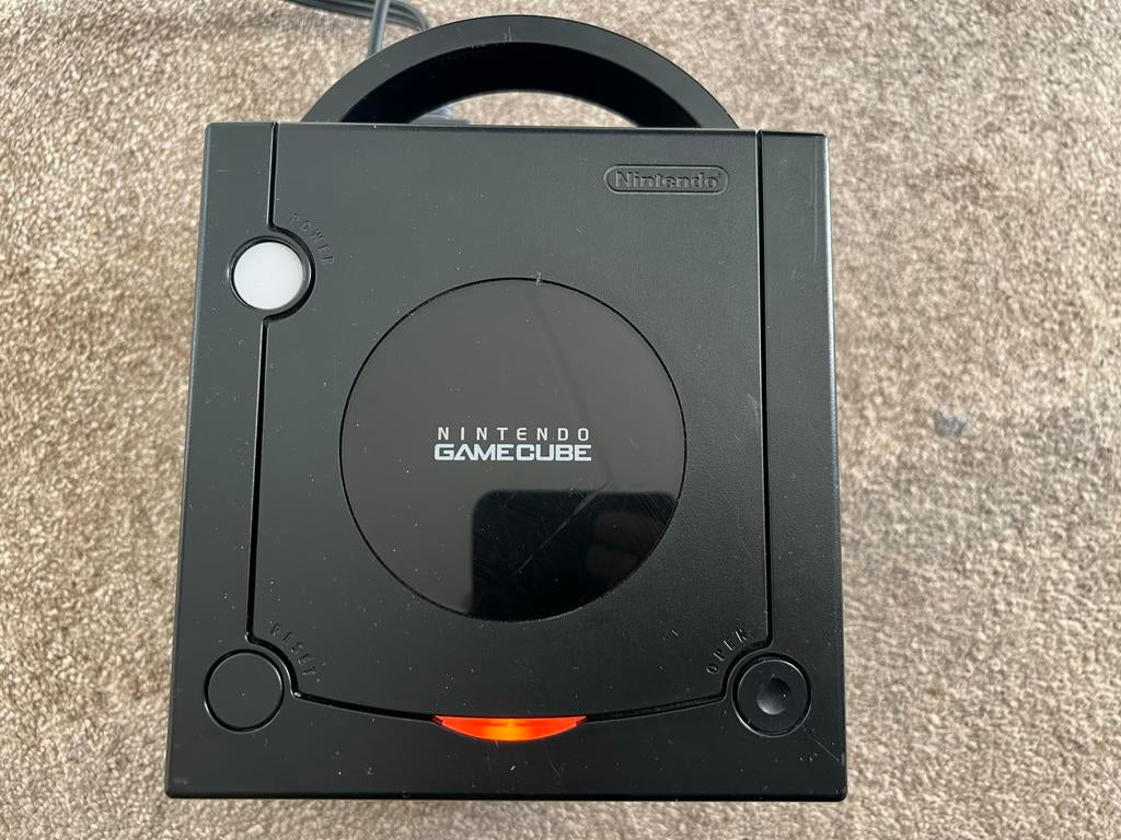 Nintendo GameCube Zwart met Geheugenkaart, Spelcomputers en Games, Spelcomputers | Nintendo GameCube, Zwart, Ophalen of Verzenden