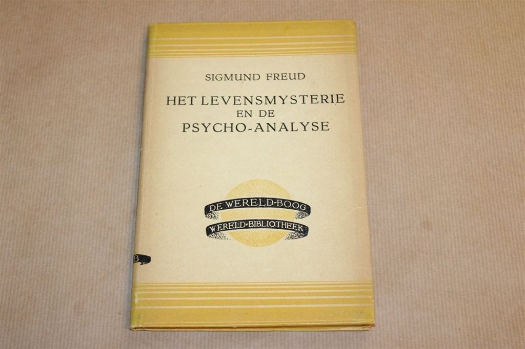 Het Levensmysterie en de Psycho-analyse — Freud, 2e dr 1953, Ophalen of Verzenden, Gelezen, Ontwikkelingspsychologie