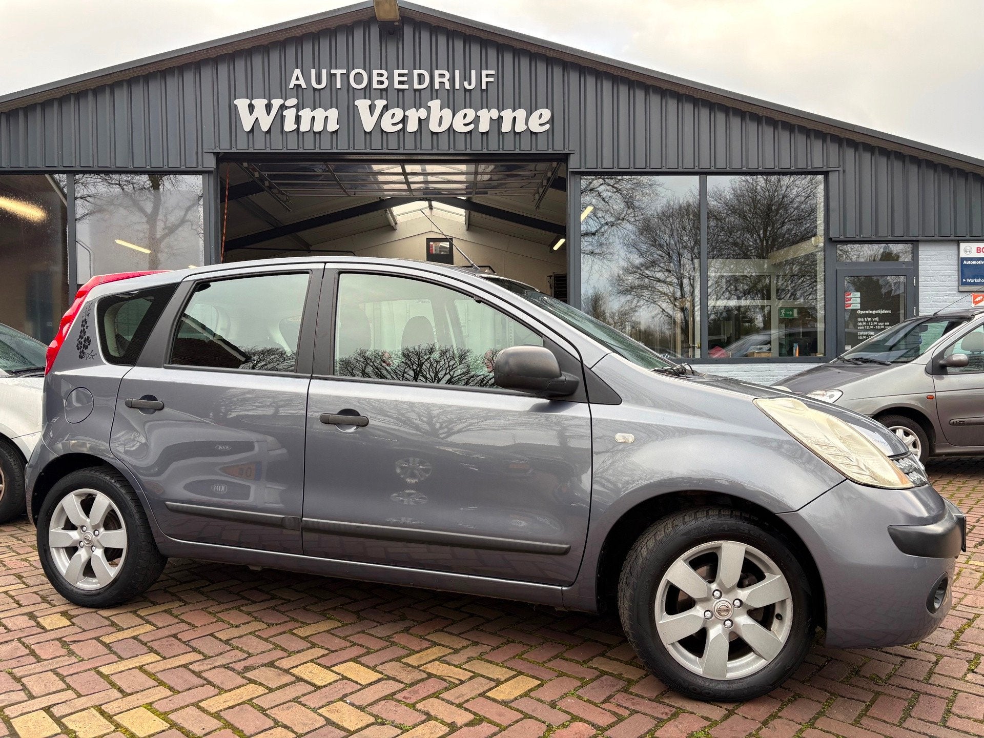 Nissan Note 1.4 Pure Airco, Auto's, Voorwielaandrijving, Stof, Gebruikt, Zwart