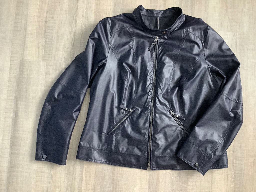 Jack maat 46 imitatie leer, Blauw, Maat 46/48 (XL) of groter, Bonita, Ophalen of Verzenden