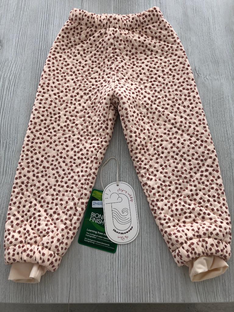 Konges Slojd thermo pants Buttercup Rosa 2y, Kinderen en Baby's, Kinderkleding | Maat 92, Zo goed als nieuw, Meisje, Broek, Ophalen of Verzenden