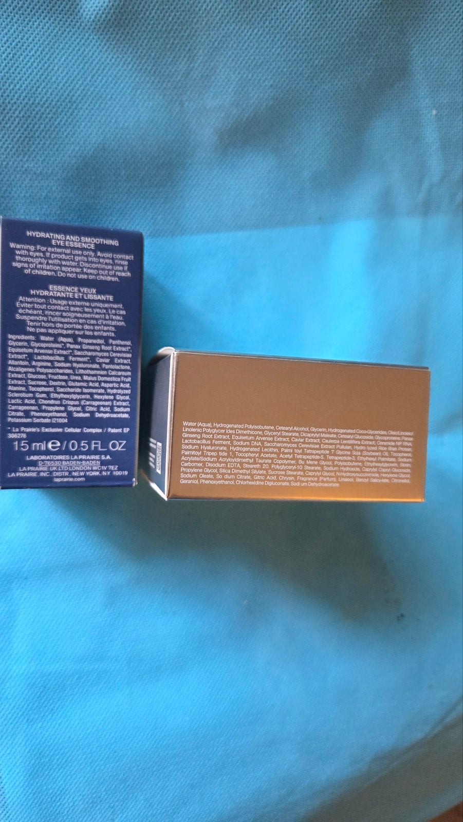 La Prairie Skin Caviar Eye Essence + Oogmasker, Verzenden, Nieuw