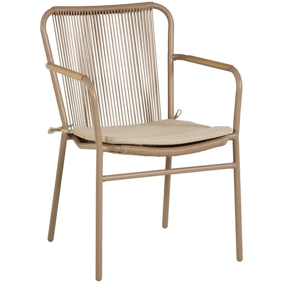 tuinstoelen tuinstoelen zara h&m westwing style 3 stuks tran, Ophalen of Verzenden, Metaal, Stapelbaar