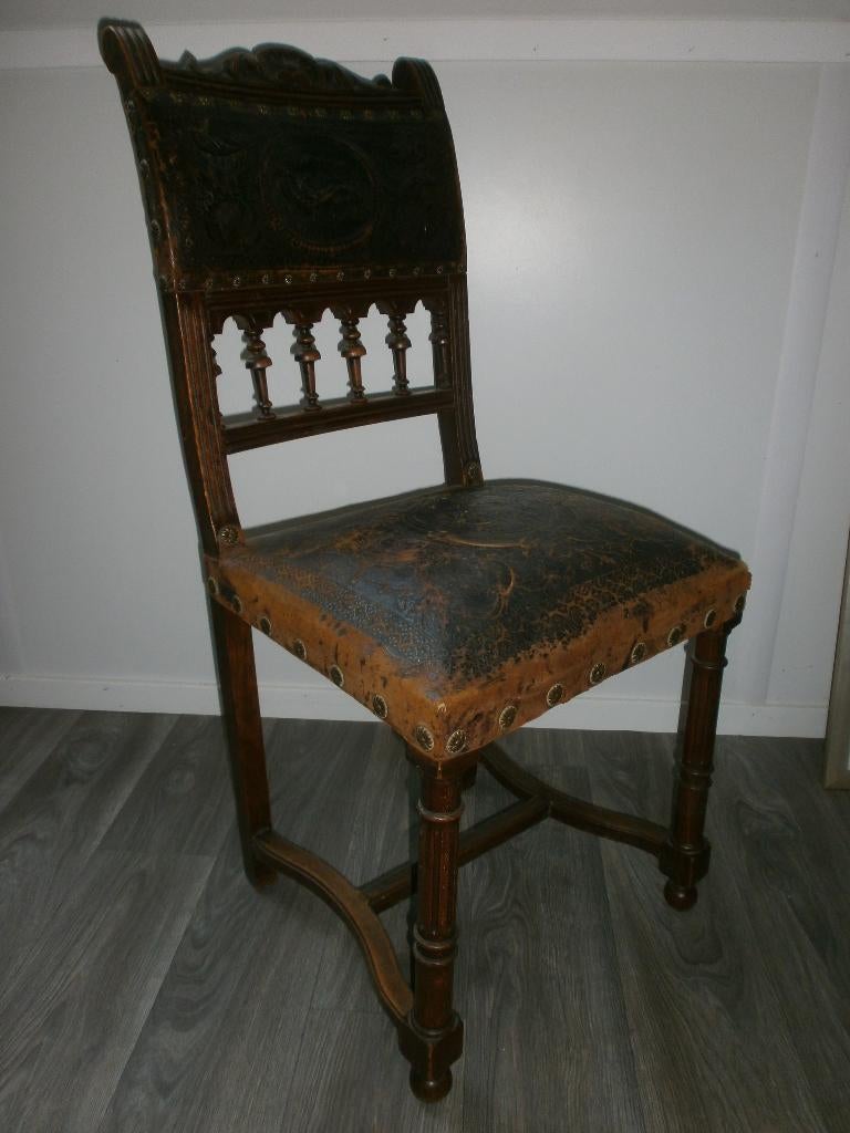 Antieke Chinese Stoel, Antiek en Kunst, Antiek | Meubels | Stoelen en Banken, Verzenden