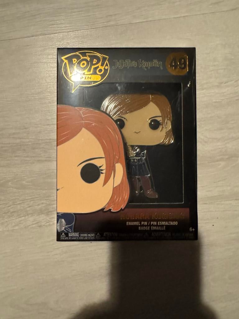 Funko Pop! Pin Jujutsu Kaisen Nobara Kugisaki #49, Ophalen of Verzenden, Nieuw