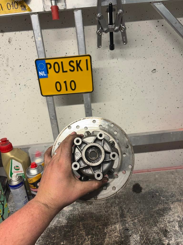 SP Naaf met Remschijf - Gebruikt, Fietsen en Brommers, Ophalen of Verzenden, Gebruikt, Overige typen, Piaggio