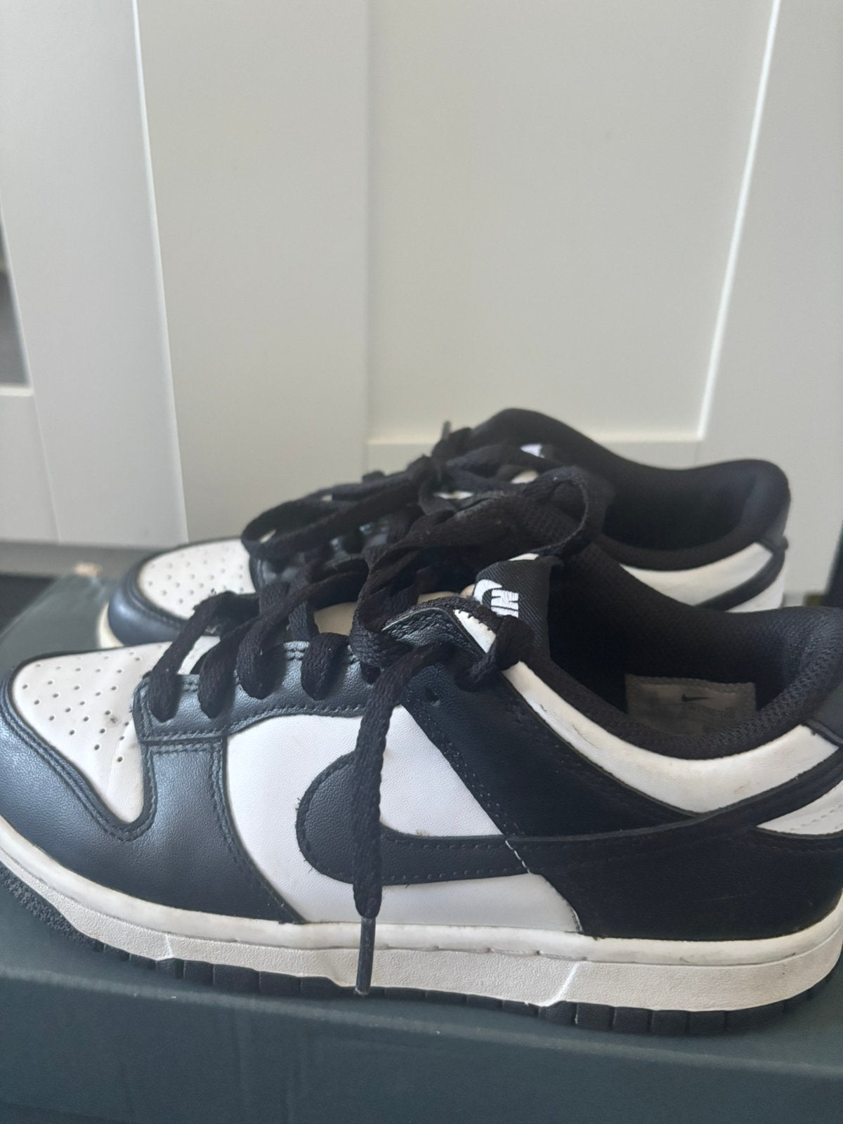 Nike dunks, Ophalen, Zwart, Sneakers of Gympen, Gedragen