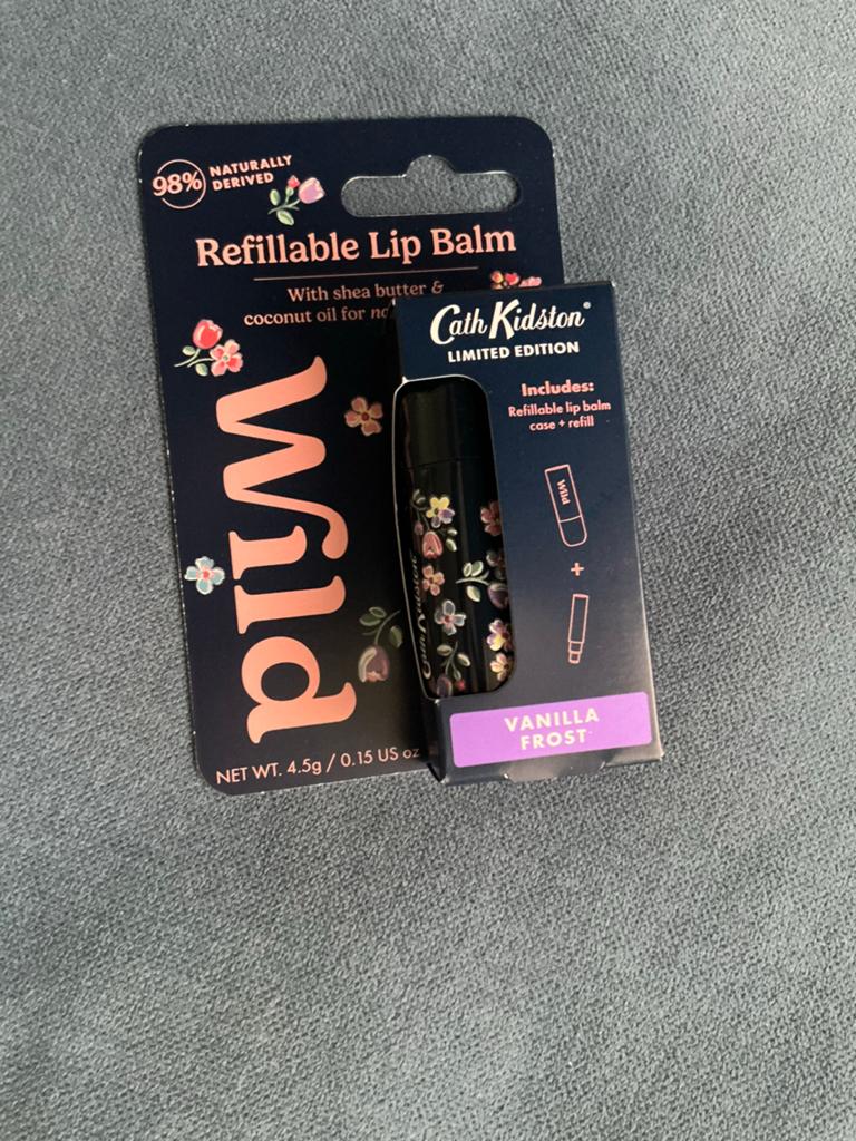 Wild X Cath Kidston Lippenbalsem - Nieuw & Hervulbaar, Ophalen of Verzenden, Nieuw, Lippen, Verzorging