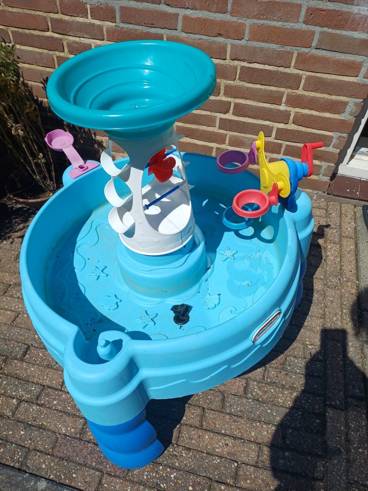 Little Tikes Waterbaan Zand- en Watertafel, Kinderen en Baby's, Speelgoed | Buiten | Los speelgoed, Ophalen, Gebruikt