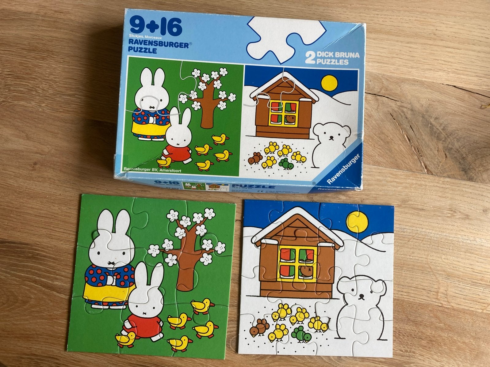 Ravensburger Nijntje Puzzels (2 stuks), Ophalen of Verzenden, 10 tot 50 stukjes, Gebruikt, 2 tot 4 jaar
